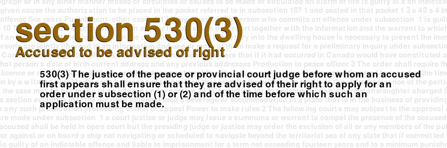 Accused to be advised of right