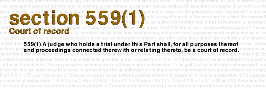 Court of record
