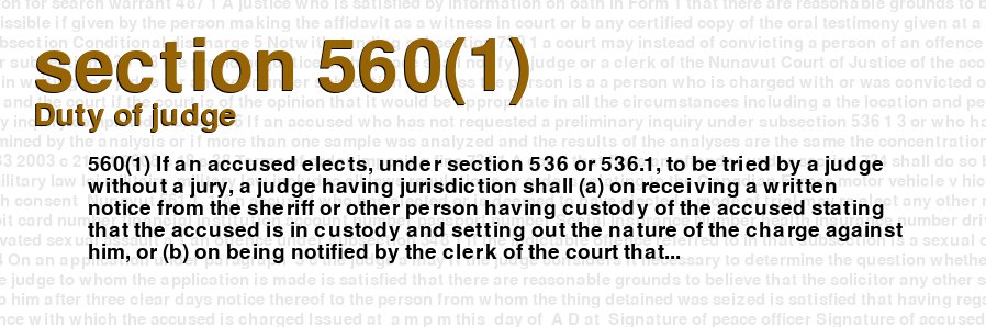 Duty of judge