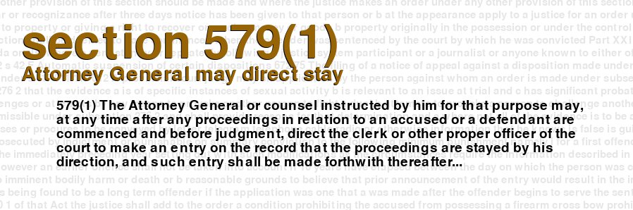 Attorney General may direct stay
