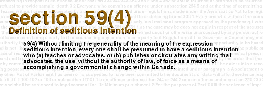 Definition of seditious intention