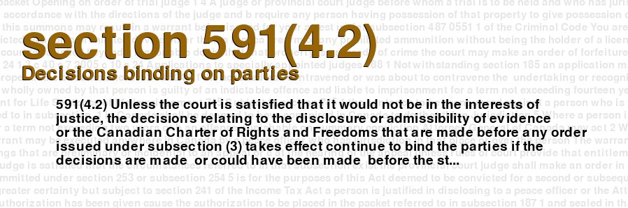 Decisions binding on parties