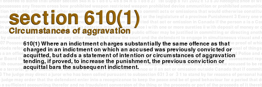 Circumstances of aggravation
