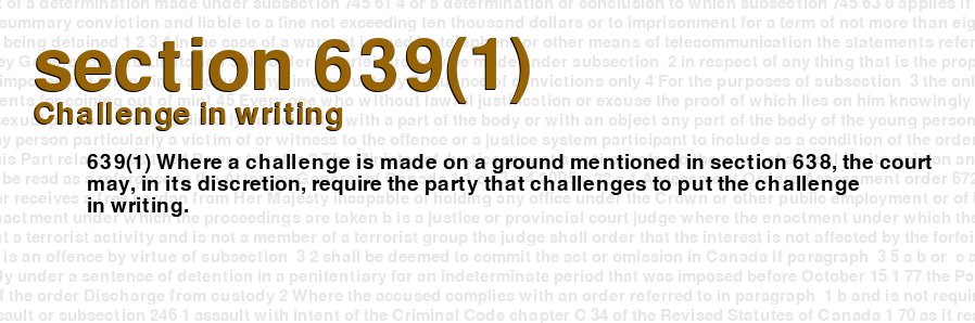 Challenge in writing