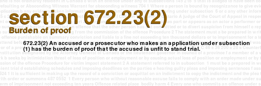 Burden of proof