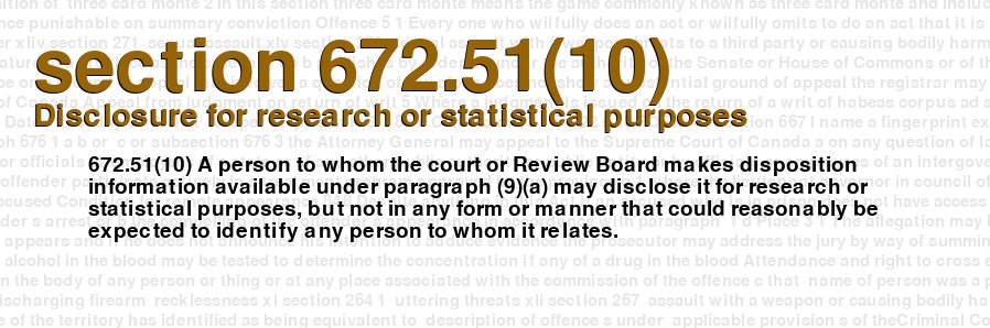Disclosure for research or statistical purposes