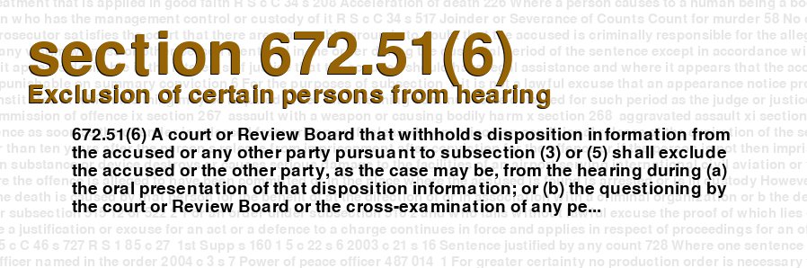 Exclusion of certain persons from hearing
