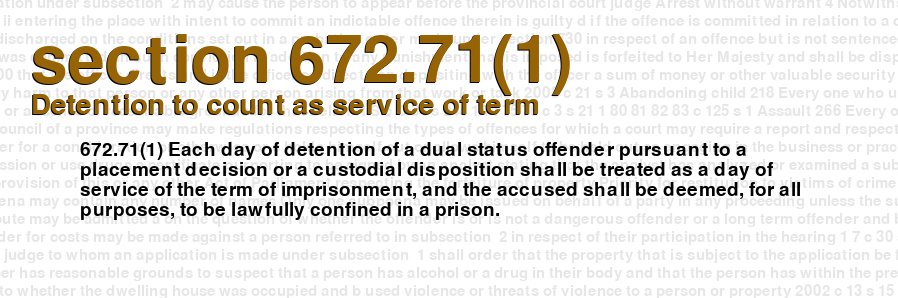 Detention to count as service of term