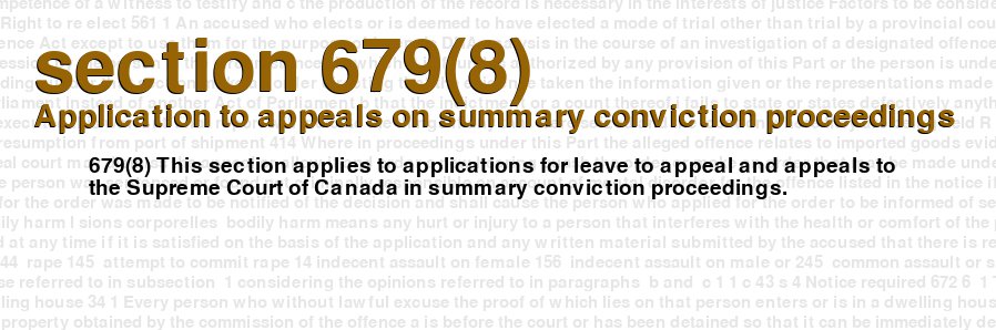 Application to appeals on summary conviction proceedings