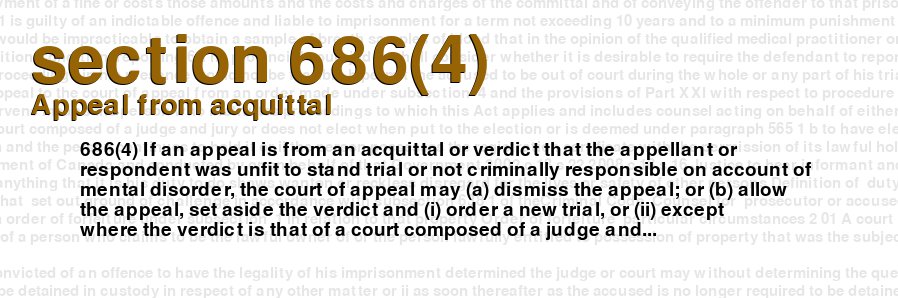 Appeal from acquittal