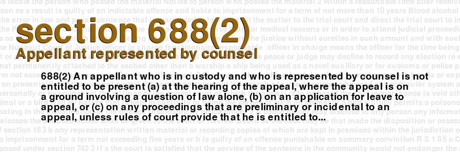 Appellant represented by counsel