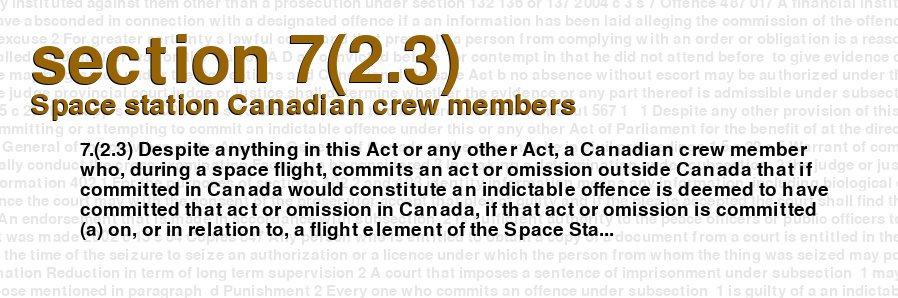 Space station Canadian crew members
