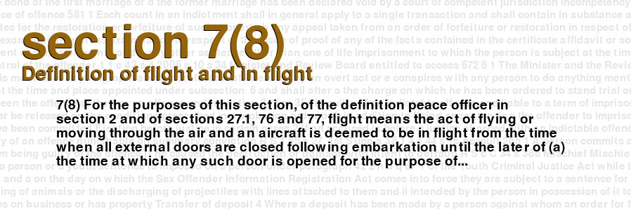 Definition of flight and in flight