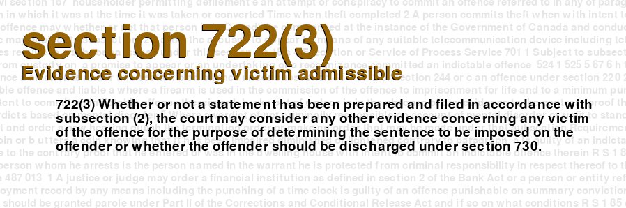 Evidence concerning victim admissible