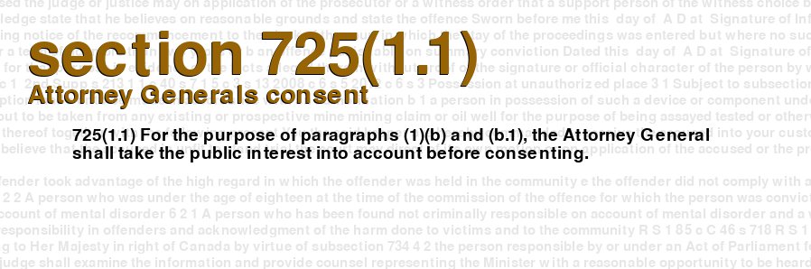Attorney Generals consent