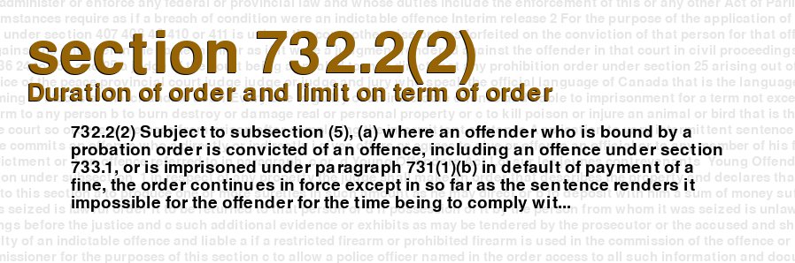 Duration of order and limit on term of order
