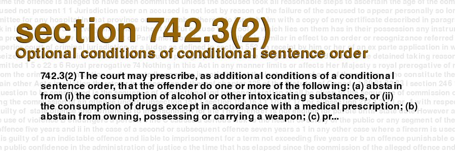 Optional conditions of conditional sentence order
