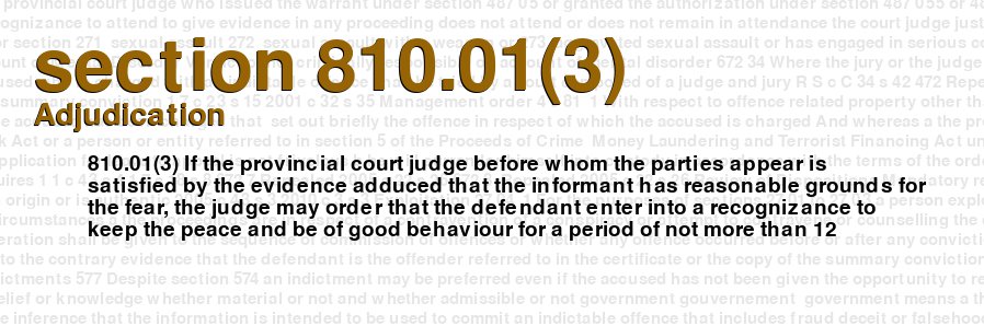 Adjudication