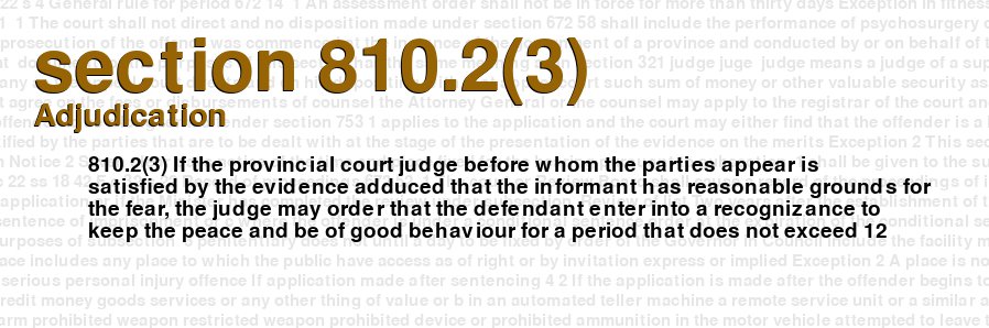 Adjudication