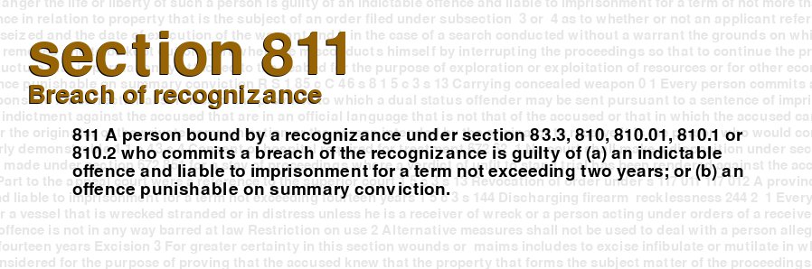 Breach of recognizance