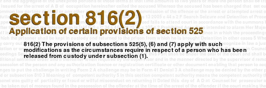 Application of certain provisions of section 525