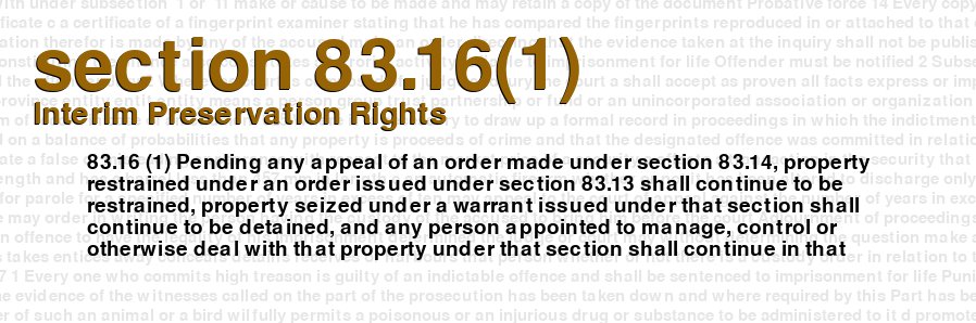 Interim Preservation Rights