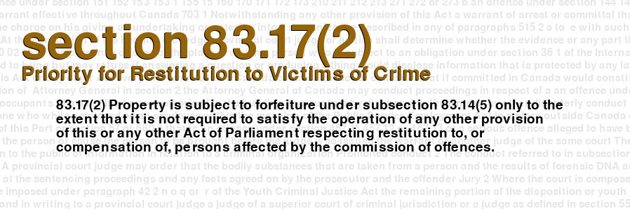 Priority for Restitution to Victims of Crime