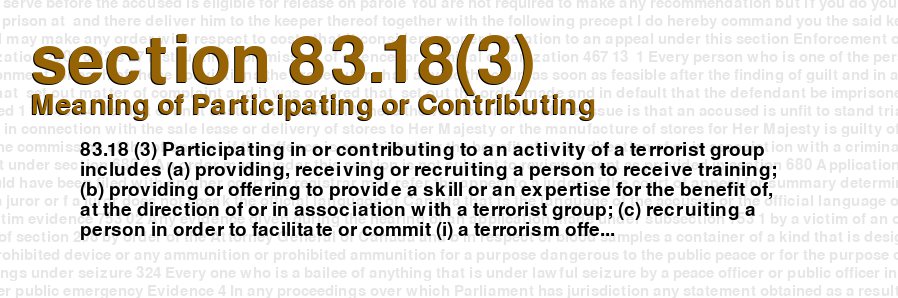 Meaning of Participating or Contributing