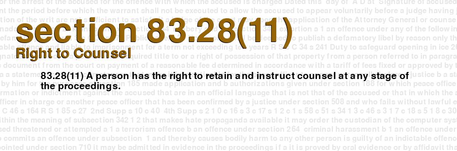 Right to Counsel