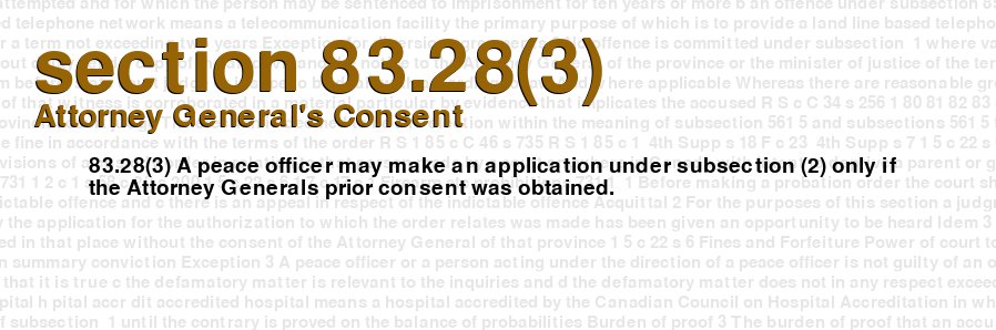 Attorney General's Consent