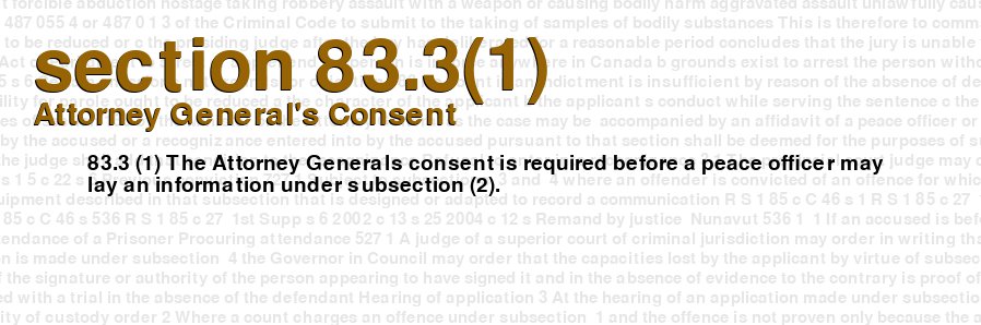 Attorney General's Consent