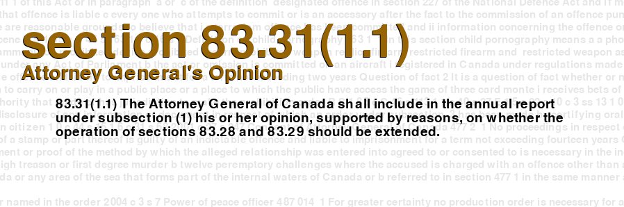 Attorney General's Opinion