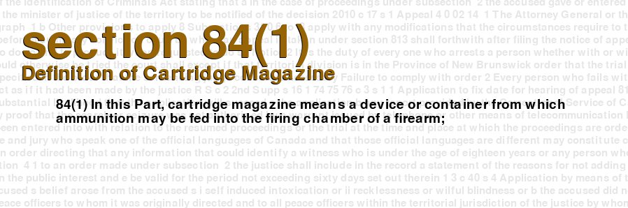 Definition of Cartridge Magazine