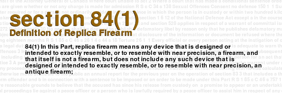 Definition of Replica Firearm